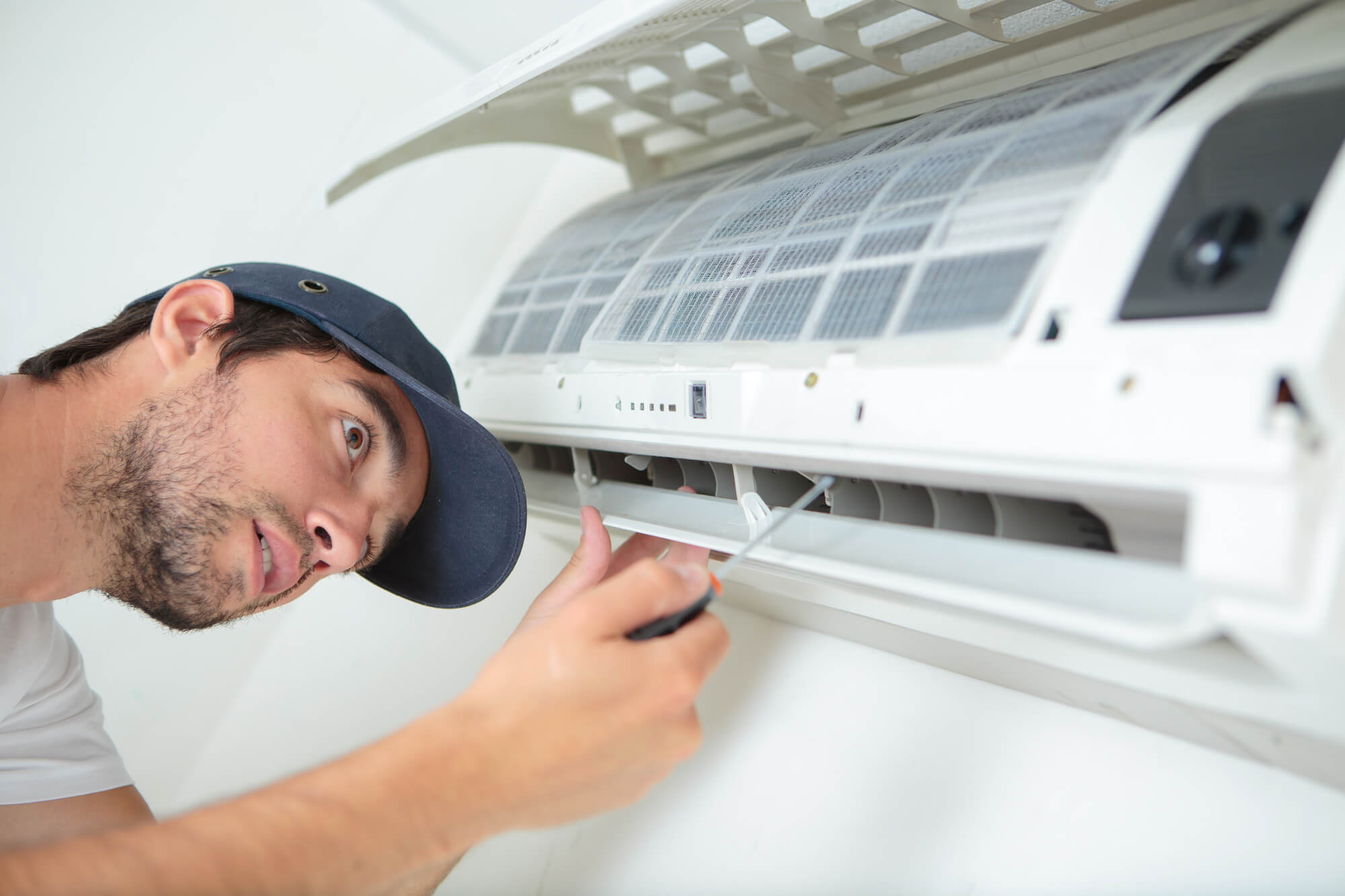 close up Air Conditioner Installation in Seattle